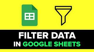 How to Filter Data in Google Sheets  FILTER Function tutorial