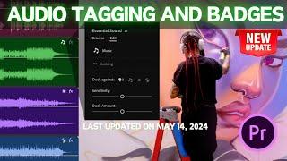 How does Audio Category Tagging Work In Premiere Pro 2024 May UPDATE