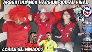 Argentina vs Chile 1-0  Reacción de chilenos  Copa América 2024