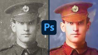 Photoshops NEW Ai Photo Restoration Filter is Insane 