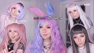 Testing CHEAP Wigs  Matching them w Cosplays + Outfits