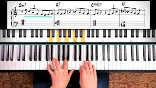 Beginner Chord Voicings for Jazz Piano