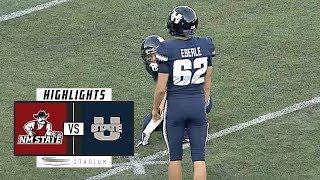 New Mexico State vs Utah State Football Highlights 2018  Stadium