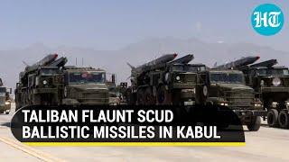 Taliban display Soviet-era Scud ballistic missiles at Kabul military parade to celebrate U.S exit