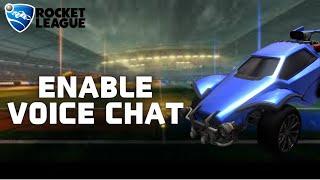 How to Enable Voice Chat on the Rocket League Game? 2024