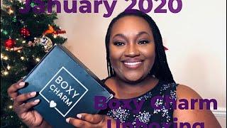 January 2020 Boxy Charm SPOILERS UNBOXINGSNEEK PEEK #JANUARYBOXYCHARM