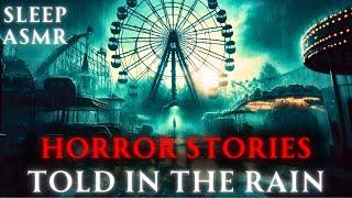 12 Hours of Horror Stories to Relax  Sleep  With Rain Sounds. Terrifying Tales