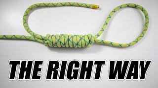 How to tie a Hangmans Noose