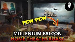Star Wars Millennium Falcon Home Theater Roast