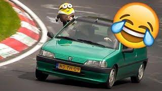 Funniest Moments at the Nürburgring Nordschleife  Weird Cars Crazy & Funny Moments Compilation