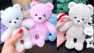 One Hour  Teddy BEAR crochet  5.5  14 сm  Small bear TUTORIAL  Crochet bear PDF pattern ETSY