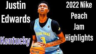 Justin Edwards 2022 Nike Peach Jam Highlights