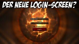 Hoffentlich nur ein Platzhalter DAS soll der neue Login-Screen von The War Within sein