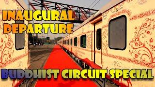 All New Decorated IRCTC Buddhist Circuit Tourist Train First Departure