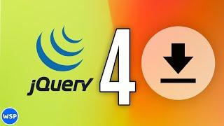 How to Download jQuery 4
