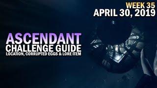 Ascendant Challenge Solo Guide April 30 2019 - Corrupted Eggs & Lore Location Week 35