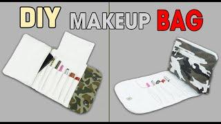 DIY Two ways to sew a Make-up Bag from Military Uniform Fabric - New Design Ideas 2021