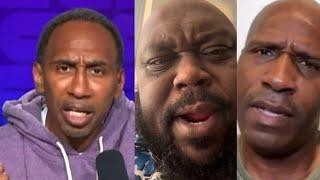 Stephen A Smith RESPONDS To Faizon Love & Willie D VIOLATING Him For O.J. Simpson BET Blast “YALL..