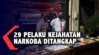 Polres Kediri Kota Tangkap Puluhan Pelaku Penyalahgunaan Narkoba