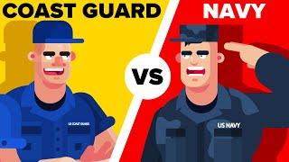 US Coast Guard vs Navy - Whats the ACTUAL Difference? Military Comparison