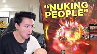 This Crazy Fun Elemental Shaman Build NUKES People  Pikaboo WoW Arena