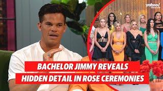 The Bachelors Jimmy reveals hidden detail in rose ceremony  Yahoo Australia