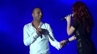 ARASH feat EMELIE Broken Angel Live @ Media City Amphitheatre Dubai Jan 21 2012