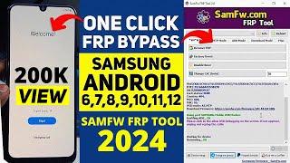 SAMFW FRP Tool Bypass Samsung FRP Lock in One Click