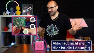 Reparatur einer defekten Toniebox - Akku lädt wieder  Günstig und einfach 