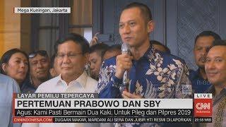 Ini Kata AHY Soal Politik Dua Kaki Partai Demokrat