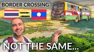 BORDER CROSSING FROM THAILAND TO LAOS. Chiang Mai- Chiang Rai to CHIANG KHONG to HUAY XAI LAOS