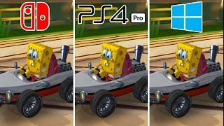 Nickelodeon Kart Racers 2 2020 Nintendo Switch vs PS4 Pro vs PC Which One is Better?