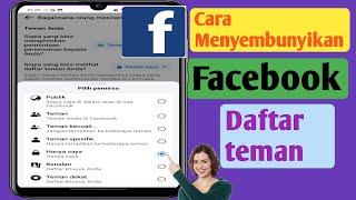 Cara Menyembunyikan Daftar Teman di Facebook Cara menyembunyikan daftar Teman Bersama di Facebook 