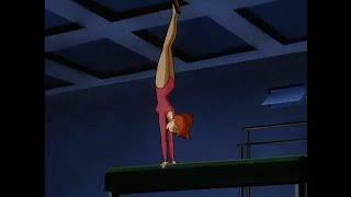 Batman The Animated Series - Barbara doing Gymnastics