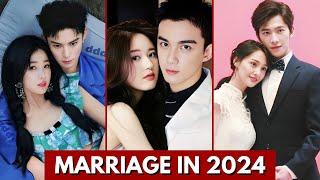 TOP CHINESE ACTORS WHO WILL MARRY IN 2024  YANG YANG  DYLAN WANG #marriage