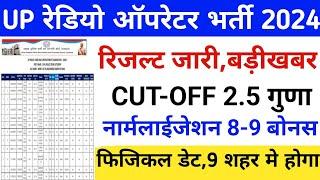 Up radio operator result 2024UP Police Radio Operator cut-off2024up radio operator final Answerkey