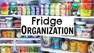 FRIDGE ORGANIZATION in 5 EASY STEPS + Clean & Organize with Me