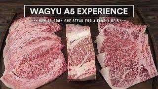 How to cook the WORLDS BEST BEEF - Japanese WAGYU A5 Steak Experience