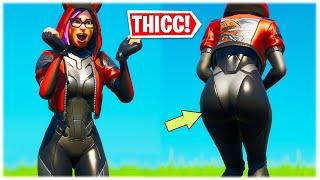 FORTNITE THICC *LYNX* SKIN SHOWCASED REPLAY THEATRE ️