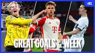 #UCL Great Goals Quarter-Finals 2nd leg  Brandt Kimmich Vitinha...