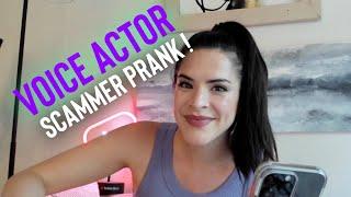 FREAKING OUT SCAMMERS - wVoice Acting  #irlrosie