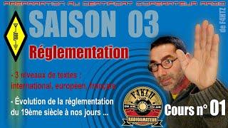 Devenir radioamateur - Réglementation - Cours n° 01