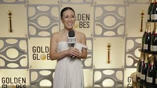 Ali Wong  81st Golden Globes Winners Backstage Interview