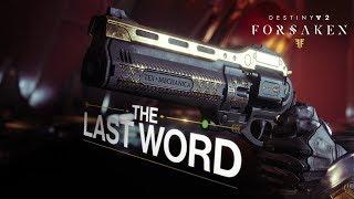 Destiny 2 Forsaken Annual Pass - Last Word Trailer