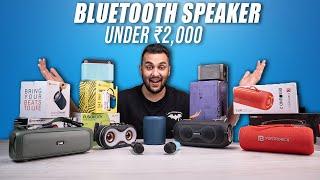 I Bought all the Best Bluetooth Speaker Under 2000 Rupees  RANKING