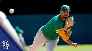 Frankie Montas trade scenarios 3 best fits for Oakland Athletics’ starter