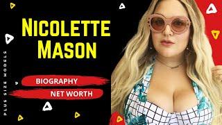 Nicolette Mason Biography  Plus Size Curvy Model  Curvy Lingerie Ideas  Plus Size Lingerie Ideas