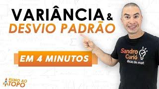 FÁCIL e RÁPIDO  VARIÂNCIA e DESVIO PADRÃO