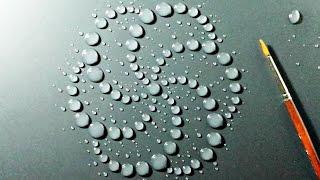 Beautiful Water Drop Art Time Lapse #1