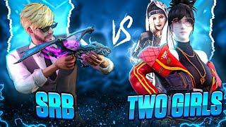 1vs2 Custom Challenge With శూర్పణకాలు   SRB vs Two Girls  #freefire #srb #viral